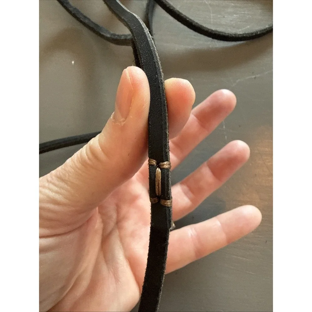 Leather Slip Lead Small Dog Leash 69